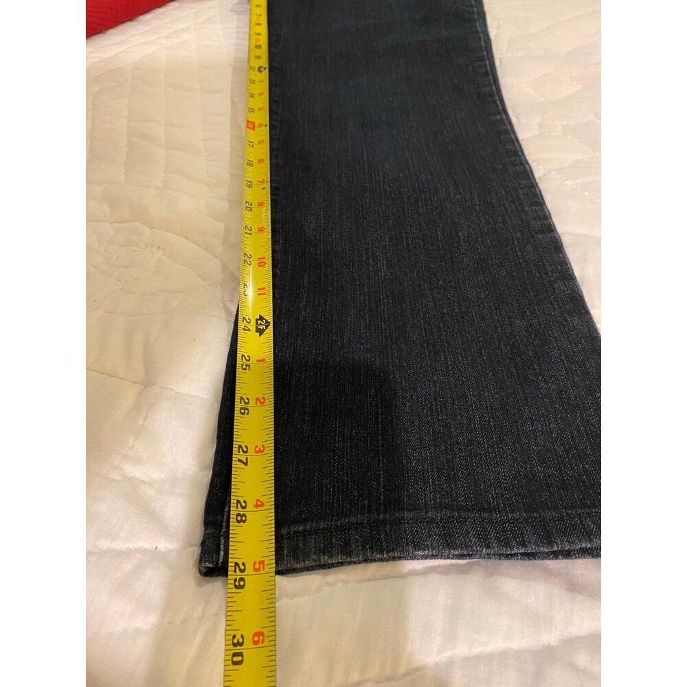 Style & Co Jeans Womens Sz 12 Dk Denim Tummy Control Straight Leg  Jeans Stylish - Picture 12 of 12
